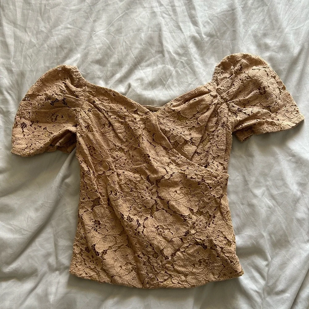 Express Lace Top - Picture 1 of 6